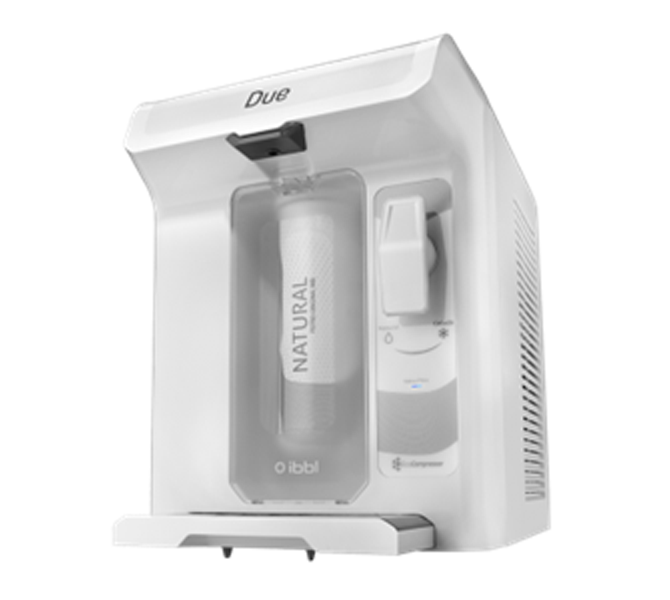 Dispensador y purificador de mesa DUE