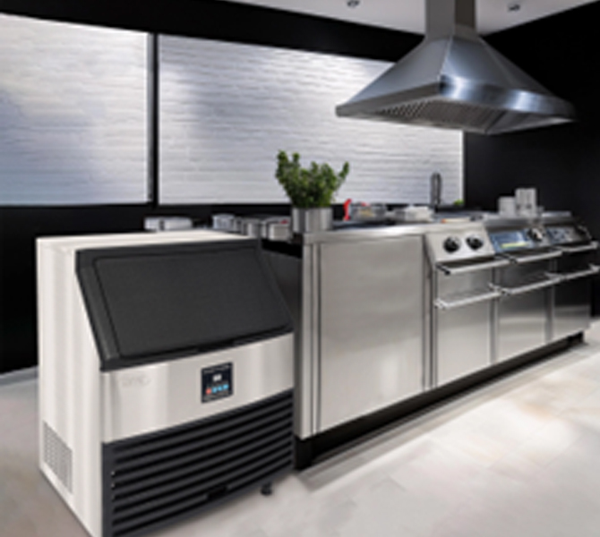 Fabricador de hielo de 120Kg